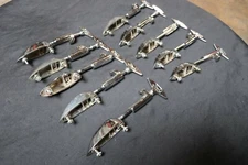 Deri Bass Drum Lugs, T Rods & Claws 10pk  Vintage 1960's #1