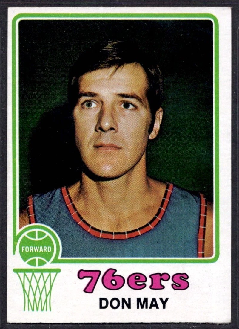 Don May trading card