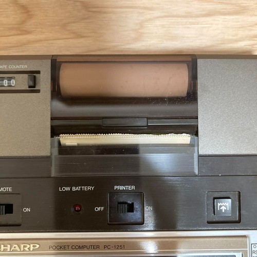 Ordinateur de poche SHARP CE-122 - Fonctionnement non confirmé depuis le Japon Livraison gratuite - Photo 12/20