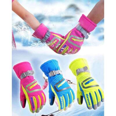 Winter gloves - men's ski gloves - women's ski gloves - waterproof ski gloves