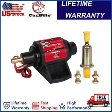 2-3 Psi 28 Gph Low Pressure Electric Inline Fuel Pump Carburetor Gas Universal
