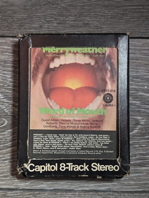 Neil Merryweather 1969 Capitol 8 Track Tape ''Word Of Mouth''  Steve Miller Tested