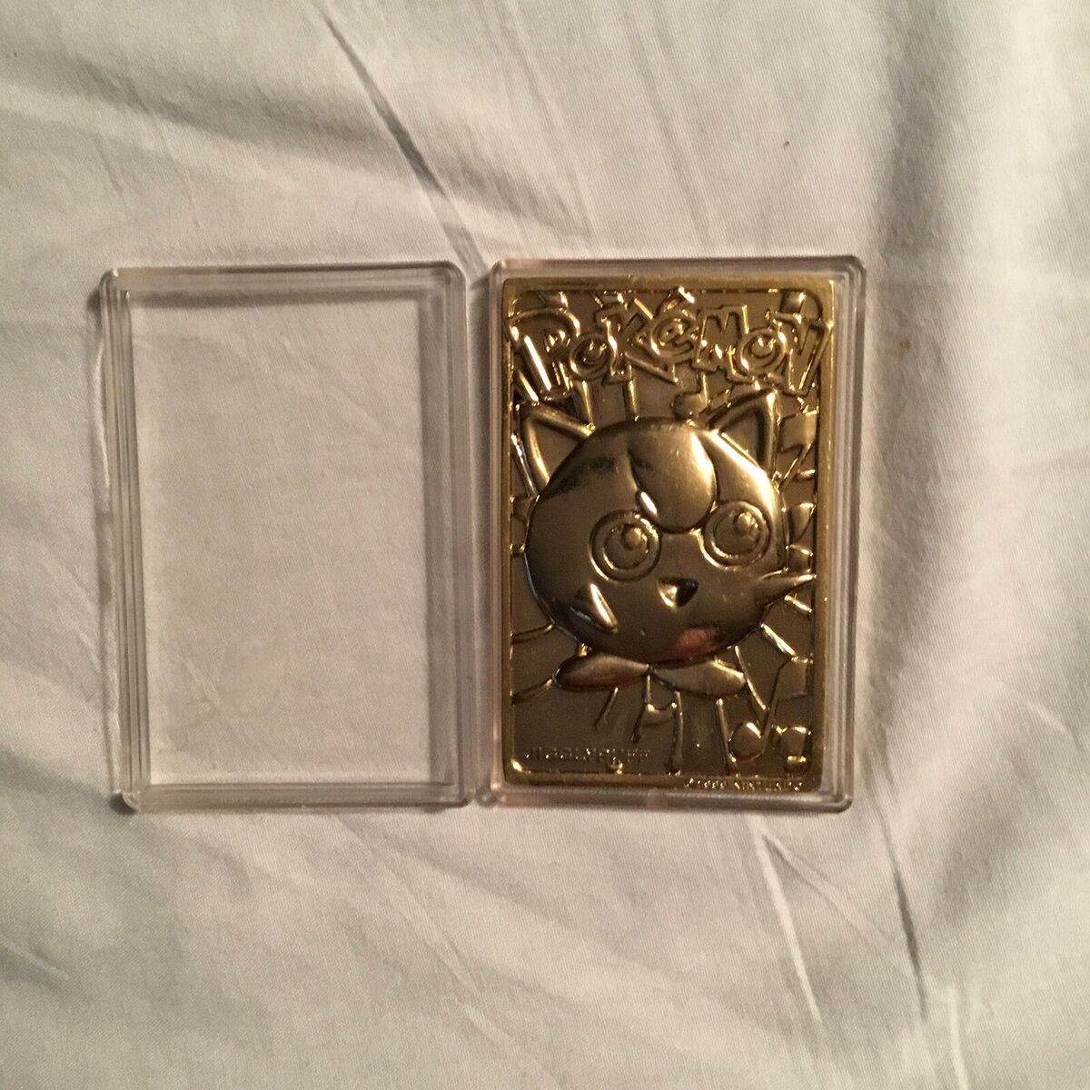 Pokemon #39 JIGGLYPUFF 23K Gold-Plated Trading Card LIMITED Pokemon #39 JIGGLYPUFF 23K Gold-Plated Trading Card LIMITED