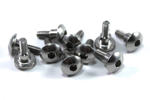 2x Fairing Stainless Bolts Screws m5 x 16mm 6mm Shoulder Step Allen Key Honda - Picture 3 of 3