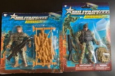 Military Action Figures Lot Of 2 W/Accessories NEW