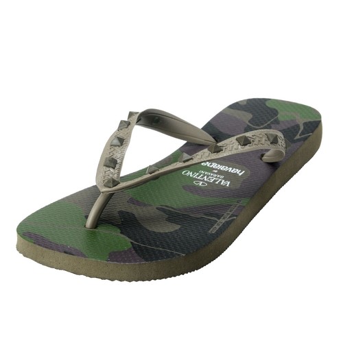 Cavalli Class Logo Men\'s Flip Flops Sandals in Green size 9 42-43 Cavalli Class Logo Men main image 3