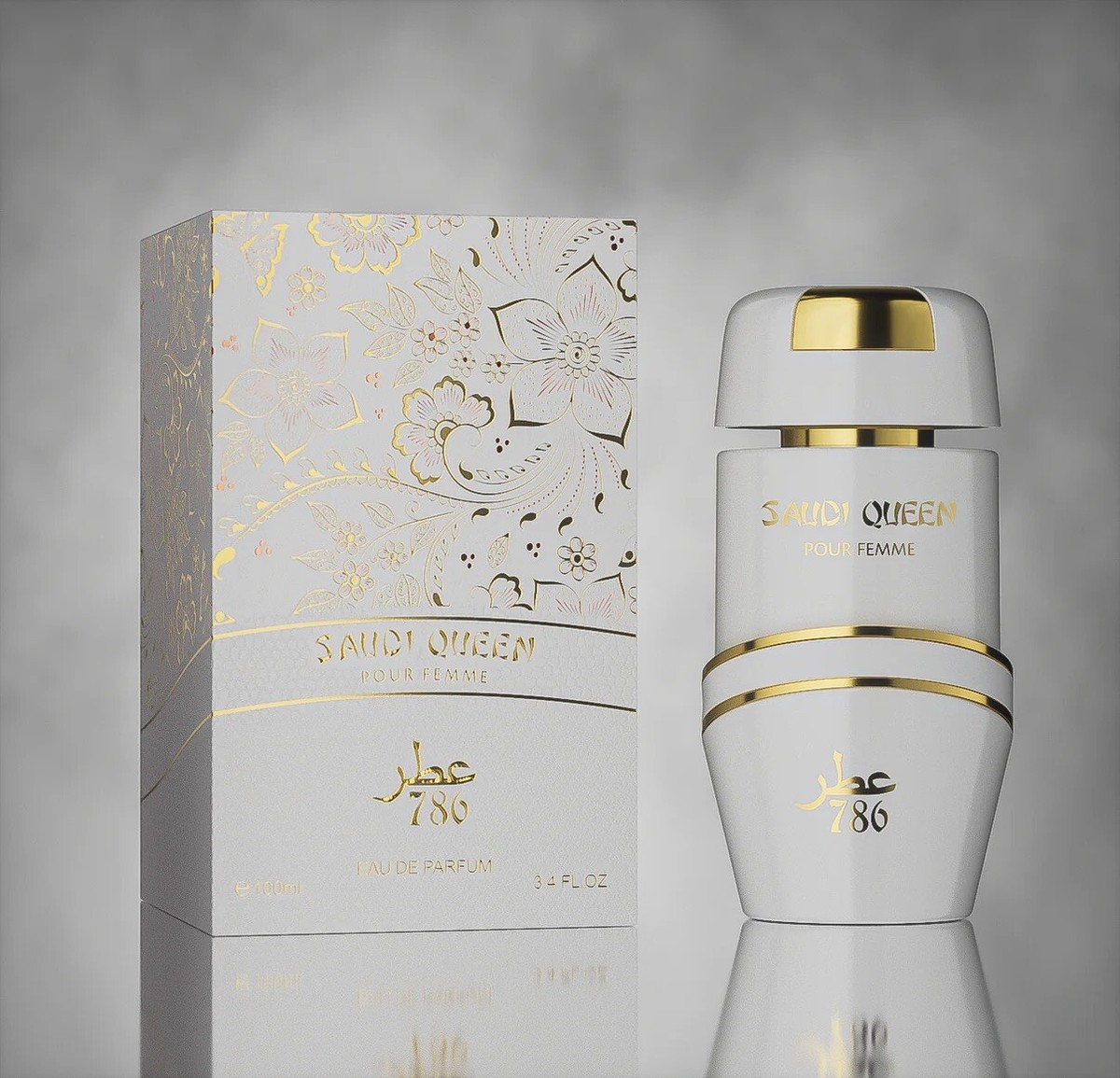 Saudi Queen For Women 3.4floz 100mL Eau De Parfum By 786 (JO