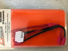 GForce GF-1320-116 Parallel Y Cord Connectors Gold 3.5mm 14AWG G-Force Cable