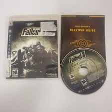 FALLOUT 3 (Sony PlayStation 3, 2008) PS3 Complete w/Manual