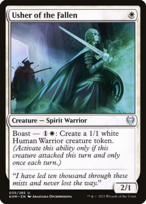 4x Usher of the Fallen - NM - Kaldheim - SPARROW MAGIC mtg
