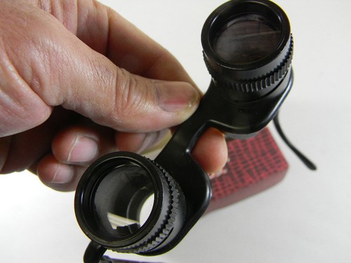 VINTAGE TOY FRENCH PLASTIC ADJUSTABLE GLASSES MADE IN FRANCE IN THE 60'S. - Picture 3 of 5