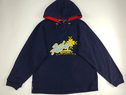 FUBU hoodie, blue, vintage hip hop 