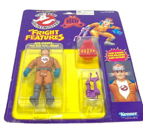 Ray Stantz Fright sin usar, en caja - Impresión errónea - 1986 Ghostbusters KENNER - JUGUETES INKgrafiX - Imagen 2 de 4