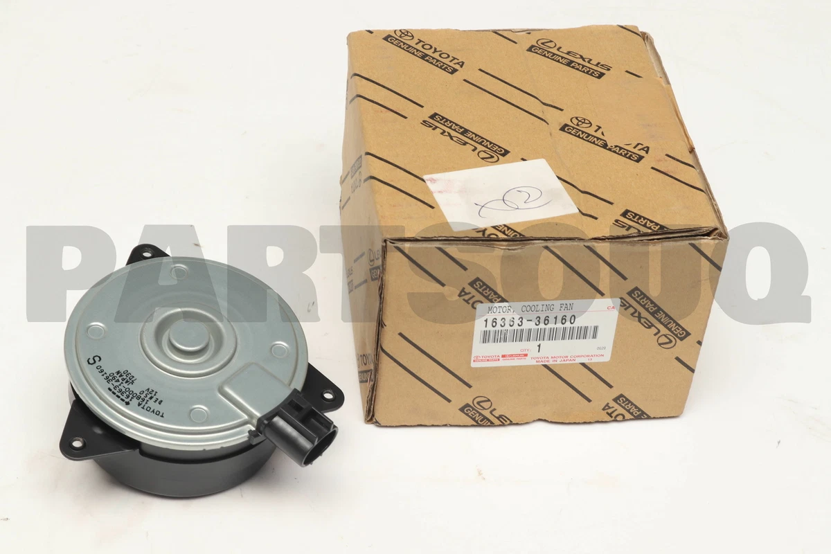 1636336160 Genuine Toyota MOTOR, COOLING FAN, NO.2 16363-36160 | eBay 