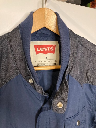 Denim Black \u0026 Navy Commuter Jacket 