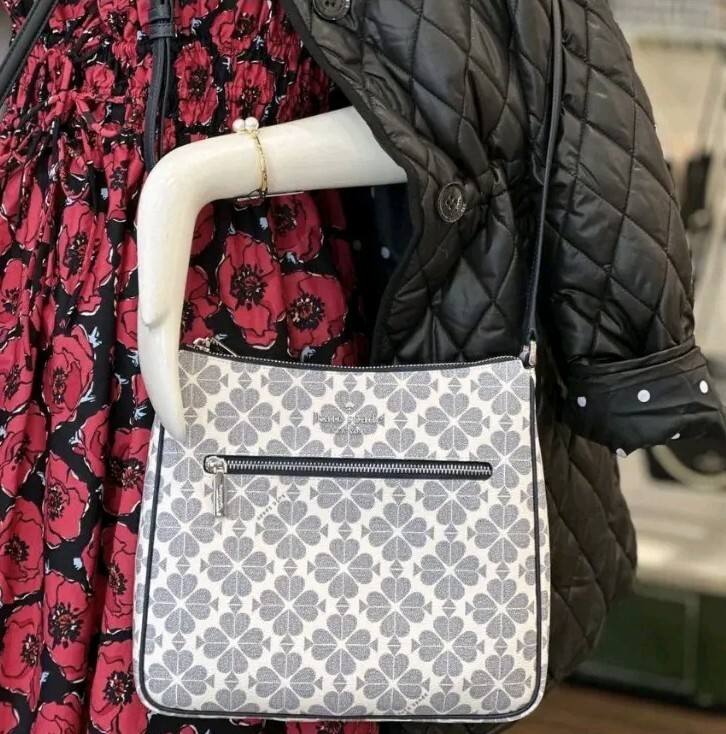 NWT Kate Spade KG481 Signature Spade Flower Swingpack Crossbody In
