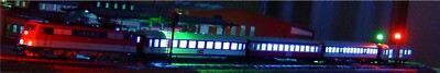 MARKLIN HO, TREN DE DEMOSTRACIÓN REF. 2859, DIGITALIZADO E ILUMINADO CON LED