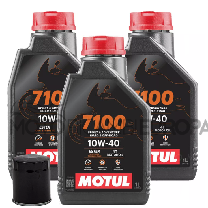 Mie KIT TAGLIANDO YAMAHA TRACER 900 MT-09 ABS 2018 MOTUL 7100