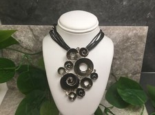 Multilayer Hand 2.5" Pendant With 16-18" Cord Necklace New Free Ship 8182