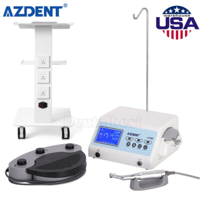 Dental Implant System Brushless Motor +20:1 Surgical Handpiece/Rolling Tool Cart