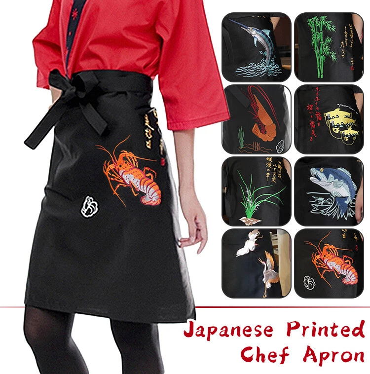 Sushi chef best sale apron