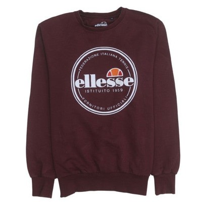 Brauner Pullover Sweatshirt Herren UK Größe M Ellesse
