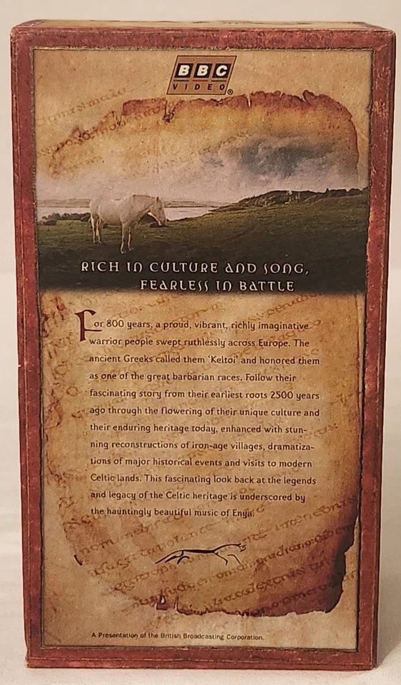 THE CELTS: RICH TRADITIONS AND ANCEINT MYTHS SET OF 3 VHS TAPES PRE-OWNED - Image 4 of 4