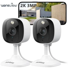 AOQEE Indoor/Outdoor 2K 3MP Security Camera 2.4GWIFI Human Detection Waterproof