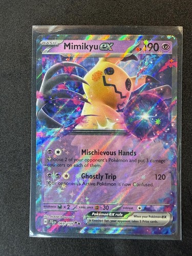 Mimikyu ex 069/159 Holo Rare Pokemon Card
