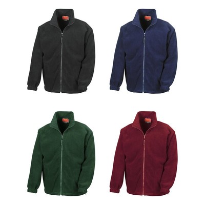 RESULT Active Fleece Jacke Full Zip Fleecejacke Herren XS-3XL R36 NEU