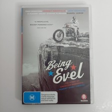 Being Evel DVD PAL Region 4 (Evel Knievel Documentary, Johnny Knoxville)