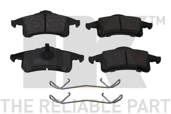 NK Bremsbelagsatz Scheibenbremse 229323 FüR Jeep Cherokee WG WJ 2 CRD 4X4-image