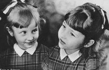 RPPC Girls Portrait Smiling Childhood Friends Closeup