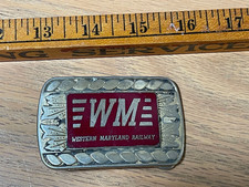 Vintage Western Maryland Railway Belt Buckls