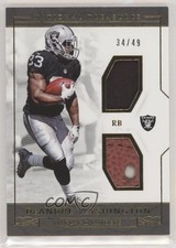 2016 National Treasures Rookie Dual Materials Gold 34/49 DeAndre Washington 0v0