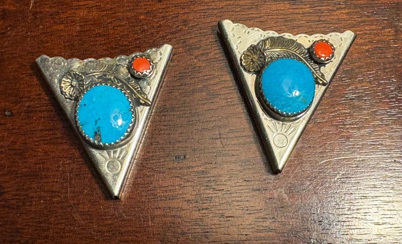 Vintage Cowboy Shirt Collar Tips