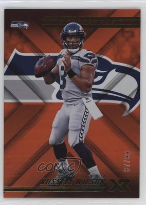 2018 Panini XR Orange 87/99 Russell Wilson #92 1n4o