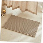 Waffle Bath Mat, Boho Bathroom Rugs Non Slip Washable Super Absorbent Quick