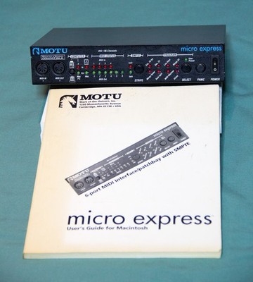 Motu Express Micro 4x6, 96 Channels MIDI-Schnittstelle