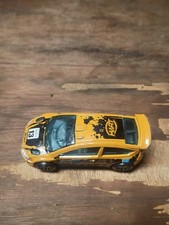 2009 Hot Wheels Citroen C4 Rally Car Yellow #13, Made in Malaysia, R0944