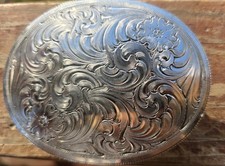 R A Guthrie Made In USA Buckle With Ranger Belt Size 36