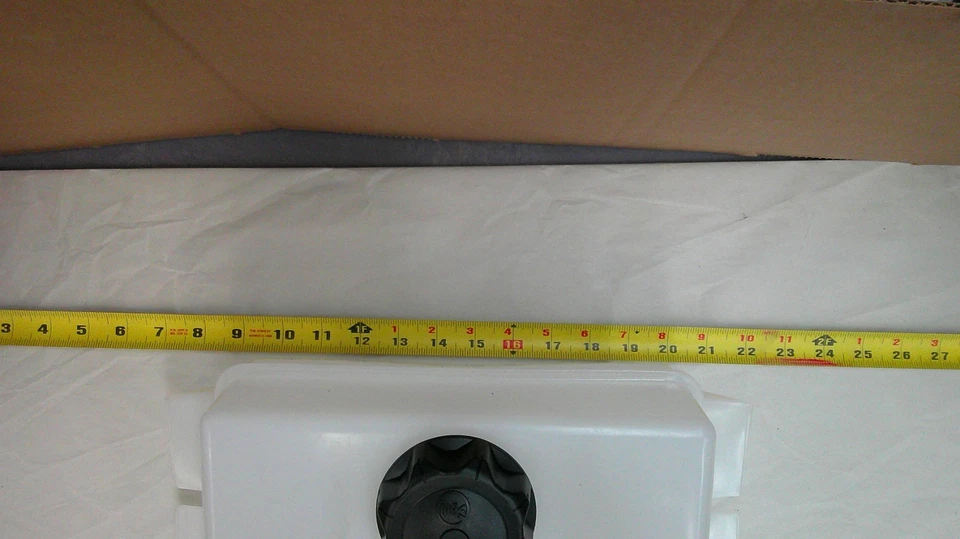 Genuine AYP SEARS HUSQVARNA TANK.ASM.FUEL.FRONT.W/CAP Part# 532184900 - Image 2 of 4