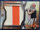2014 Topps Platinum Johnny Manziel Rookie Jumbo Jersey Patch #25/68! Texas A&M!