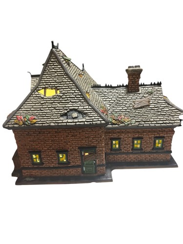 Halloween Abt. 56 Rickety Railroad Bahnhof mit Licht und Sound 125 $ oder OBO - Bild 3 von 6