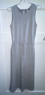 Spanx Air Essentials Jumpsuit Sleeveless In Light Heather Grey Size Medium