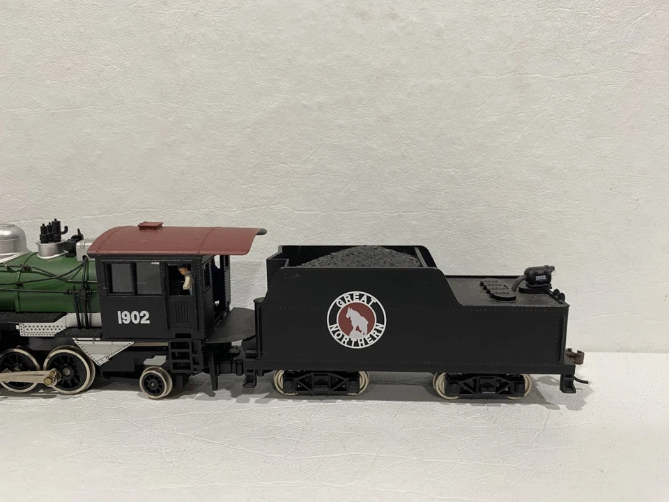 Mantua 345001 HO Great Northern 2-6-6-2 Steam Locomotive & Tender 1902 EX TESTED - Image 3 of 4