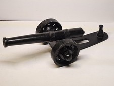 Iron Toy Cannon - Fun For Display , All Black Nice Detail