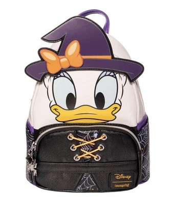 Loungefly EE Exclusive Daisy Duck Halloween Witch Backpack NEW