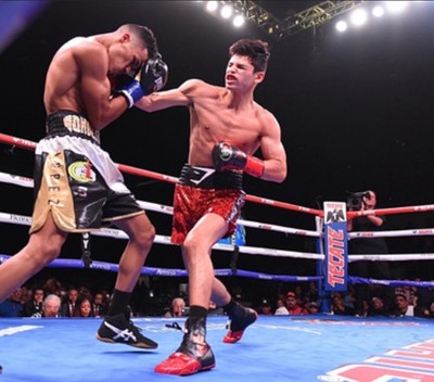 ryan garcia vs Jose Lopez fight worn no boxing no life gloves 1/1