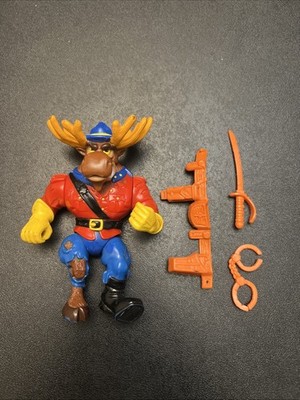 TMNT Teenage Mutant Ninja Turtle Monty Moose 1992 N2